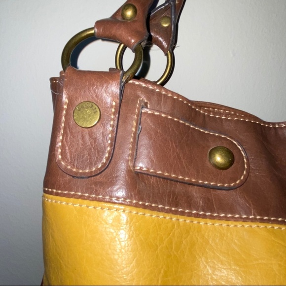 Axcess Liz Claiborne Color Block Boho Bag - Picture 3 of 15